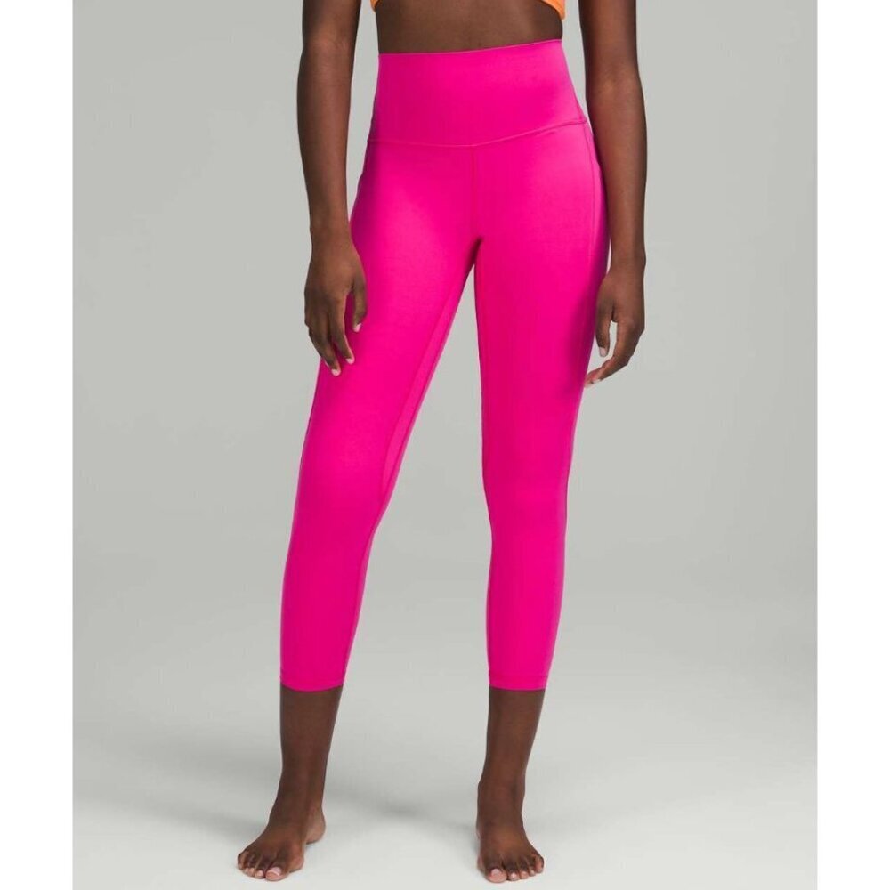 Lululemon Align High-Rise Pant with Pockets 25" Sonic Pink Size 10